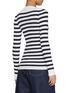 背面 - 点击放大 - JOSHUA SANDERS - Round Smile Striped Knit Cardigan