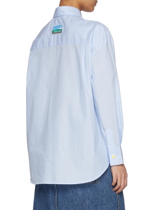 背面 - 点击放大 - JOSHUA SANDERS - Daisy Button Cotton Shirt
