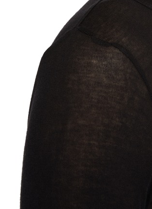  - RICK OWENS - 长袖罗纹 T 恤