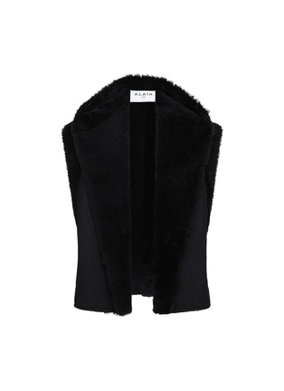 首图 - 点击放大 - ALAÏA - 皮毛一体连帽马甲