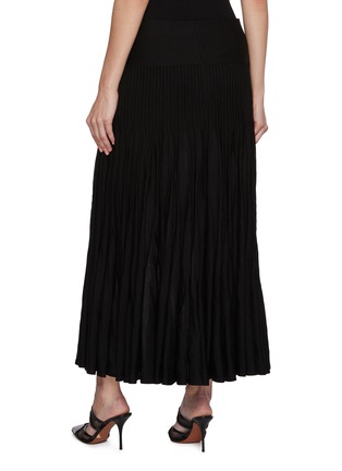 背面 - 点击放大 - ALAÏA - Sunray Pleated Wool Maxi Skirt