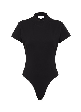 首图 - 点击放大 - ALAÏA - Logo Embroidered Cotton T-shirt Bodysuit