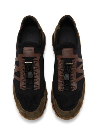 细节 - 点击放大 - J.M. WESTON - On My Way Suede Knit Sneakers