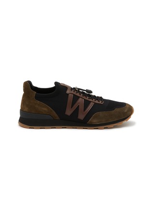 首图 - 点击放大 - J.M. WESTON - On My Way Suede Knit Sneakers
