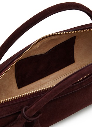 细节 - 点击放大 - ALAÏA - Le Teckel Suede Clutch Bag