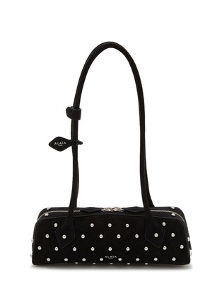 首图 - 点击放大 - ALAÏA - Small Le Teckel Suede Shoulder Bag