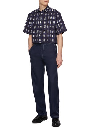 PRADA | 三角LOGO 水洗牛仔裤| 男士| Lane Crawford