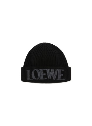 首图 - 点击放大 - LOEWE - LOGO 羊毛针织帽