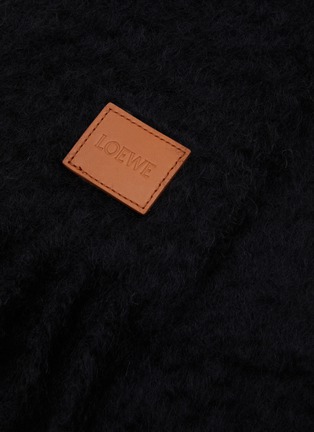 细节 - 点击放大 - LOEWE - Textured Mohair Blend Scarf