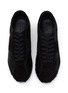 模特儿示范图 - 点击放大 - THE ROW - Mica Suede Ponyhair Leather Women's Sneakers