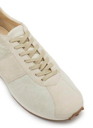 细节 - 点击放大 - THE ROW - Mica Suede Ponyhair Leather Women's Sneakers