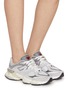 模特儿示范图 - 点击放大 - NEW BALANCE - 9060 Low Top Women's Sneakers