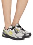 模特儿示范图 - 点击放大 - NEW BALANCE - 740 Low Top Women's Sneakers