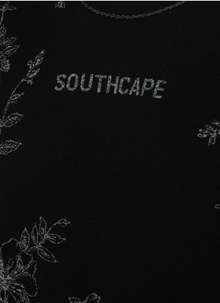  - SOUTHCAPE - Botanical Print Logo Sweater