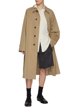 模特儿示范图 - 点击放大 - MAISON MARGIELA - 纽扣衬衫