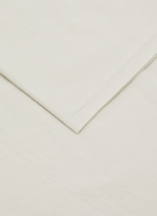 Detail View - 点击放大 - SOCIETY LIMONTA - Nite King Size Fitted Sheet — Mastice