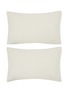 Main View - 点击放大 - SOCIETY LIMONTA - Nite Pillowcase Set of 2 — Mastice