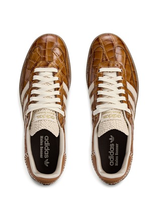 细节 - 点击放大 - ADIDAS - X WALES BONNER 男款 SAMBA 拼接系带运动鞋