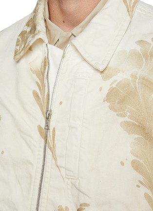  - DRIES VAN NOTEN - 花卉印花拉链夹克