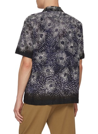 背面 - 点击放大 - DRIES VAN NOTEN - 花卉刺绣衬衫