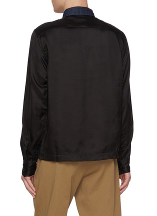背面 - 点击放大 - DRIES VAN NOTEN - 拼接拉链衬衫
