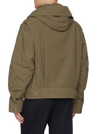 背面 - 点击放大 - DRIES VAN NOTEN - Varsen Multi-Pocket Hooded Cotton Jacket