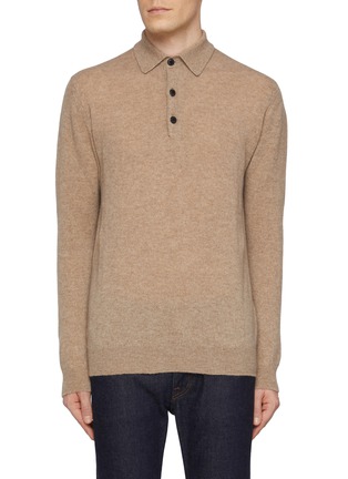 首图 - 点击放大 - SUNSPEL - Cashmere Polo Shirt