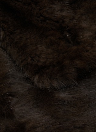 细节 - 点击放大 - SYMÉTRIE - Sable Fur Stole