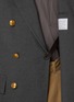  - KOLOR - Peak Lapel Double Breasted Reverse Lining Back Blazer