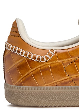 细节 - 点击放大 - ADIDAS - X WALES BONNER 女款 SAMBA 拼接系带运动鞋