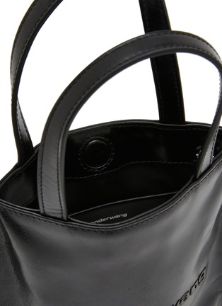 细节 - 点击放大 - ALEXANDERWANG - Small Pinch Crackle Patent Leather Tote Bag