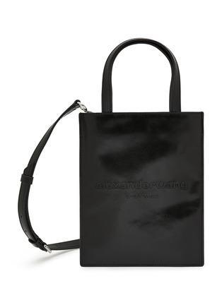 首图 - 点击放大 - ALEXANDERWANG - Small Pinch Crackle Patent Leather Tote Bag