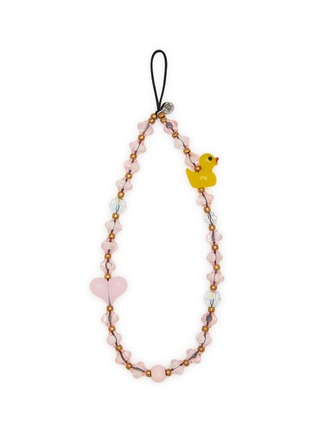 首图 - 点击放大 - STRING TING - Duckies And Diamonds Wristlet Phone Starp