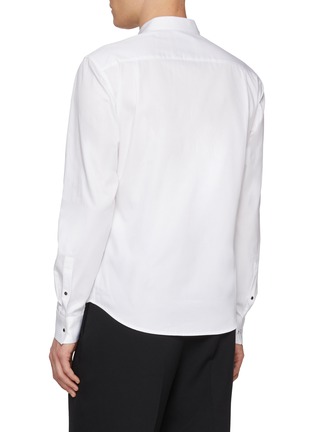背面 - 点击放大 - WOOYOUNGMI - Band Collar Cotton Poplin Shirt
