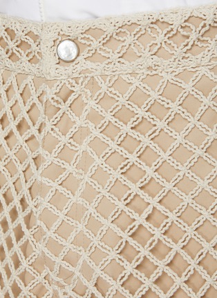  - WOOYOUNGMI - All Over Crochet Cotton Shorts