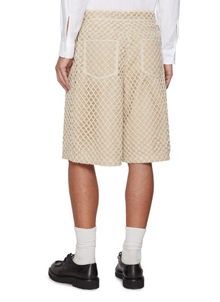 背面 - 点击放大 - WOOYOUNGMI - All Over Crochet Cotton Shorts