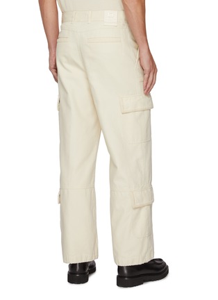 背面 - 点击放大 - WOOYOUNGMI - Wide Leg Cotton Cargo Pants