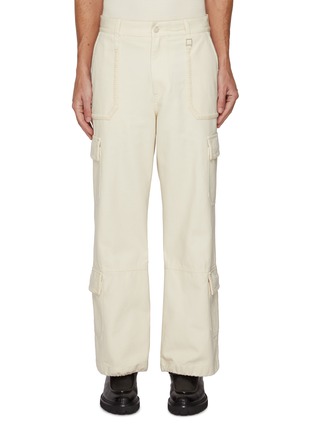 首图 - 点击放大 - WOOYOUNGMI - Wide Leg Cotton Cargo Pants