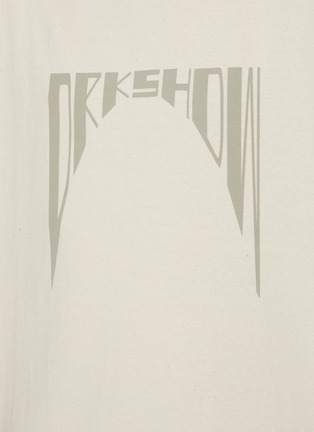  - RICK OWENS DRKSHDW - LOGO 印花背心