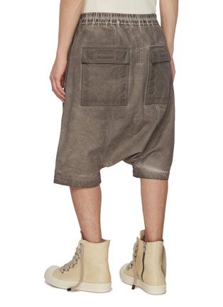 背面 - 点击放大 - RICK OWENS DRKSHDW - 低裆松紧腰短裤