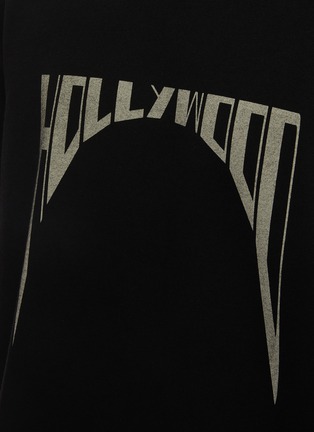  - RICK OWENS DRKSHDW - HOLLYWOOD 印花纯棉 T 恤