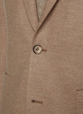  - EQUIL - Notch Lapel Single Breasted Virgin Wool Blazer