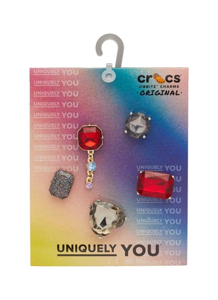 首图 - 点击放大 - CROCS - Dark And Moody Gem Jibbitz Charm — Set Of 5