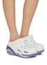 模特儿示范图 - 点击放大 - CROCS - Bubble Crush Reflector Clog