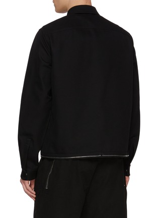 背面 - 点击放大 - RICK OWENS - 拉链设计夹克