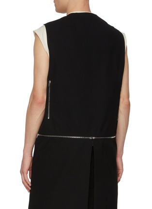 背面 - 点击放大 - RICK OWENS - 拉链设计背心