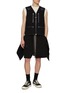 模特儿示范图 - 点击放大 - RICK OWENS - 拉链设计背心