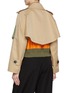 背面 - 点击放大 - SACAI - Two Toned Layered Short Trench Jacket