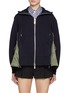 首图 - 点击放大 - SACAI - Sponge Sweat Nylon Hybrid Hoodie