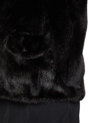  - KRUF - Mink Fur Biker Vest